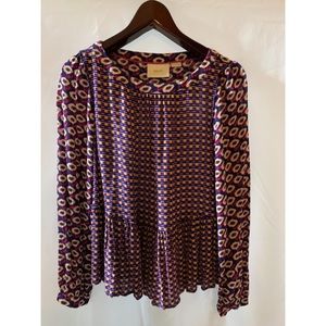 Anthropologie Maeve blouse, size S
